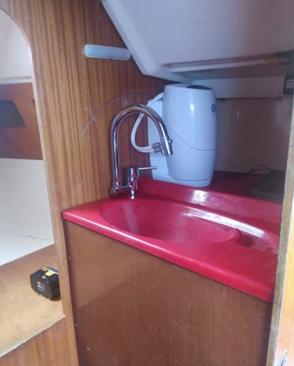 Instalación también en un barco Bufon 1800 Bermeo