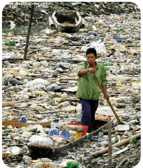 EL RIO MÁS  CONTAMINADO  Es el rio Citarum, al oeste de la isla de Java en Indonesía.