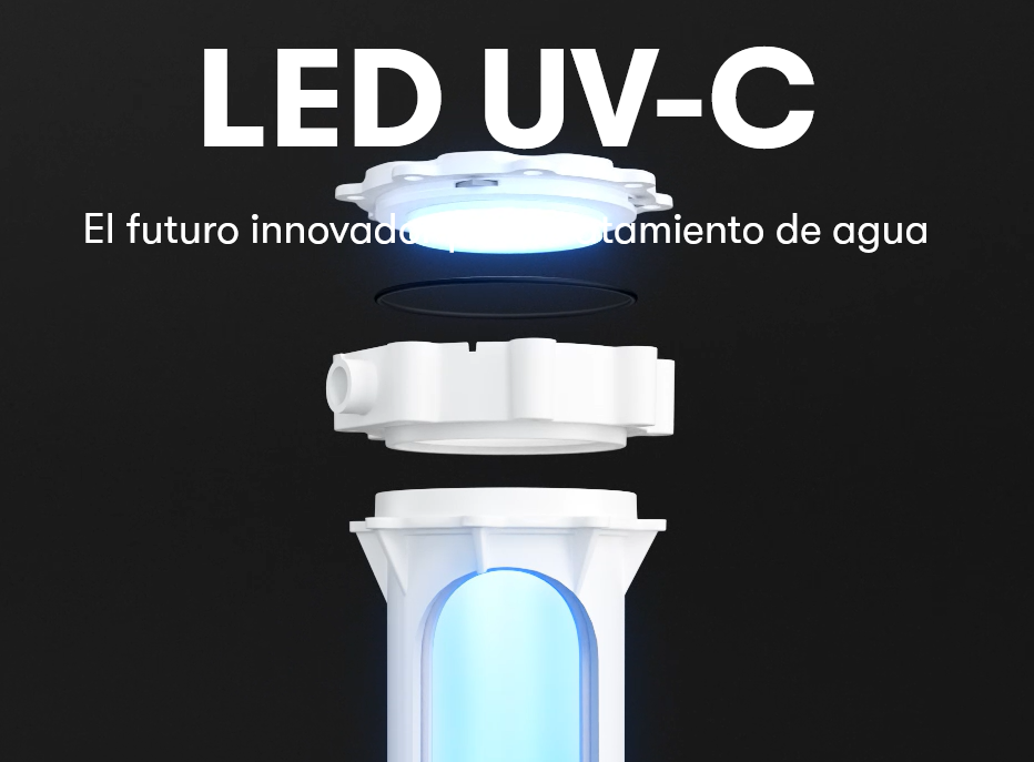 Video demostrativo del sistema de purificación de agua eSpring, en funcionamiento interno